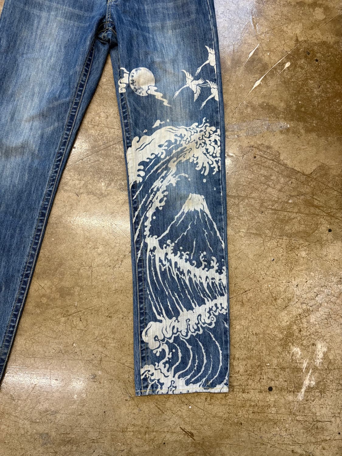 90-00s 일본 빈티지 커스텀 데님 상품이미지2