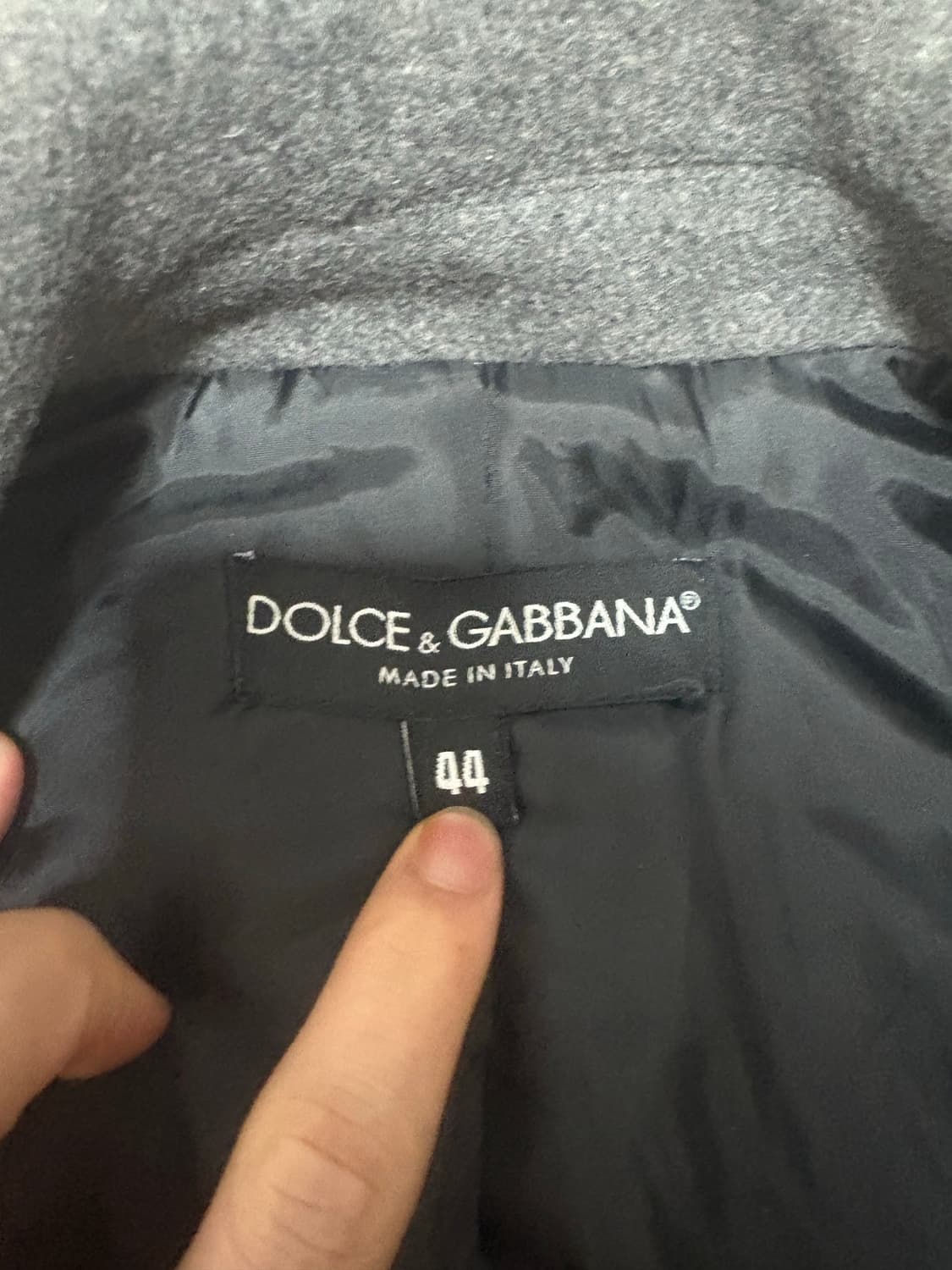 돌체엔가바나 피코트 44사이즈  상품이미지4