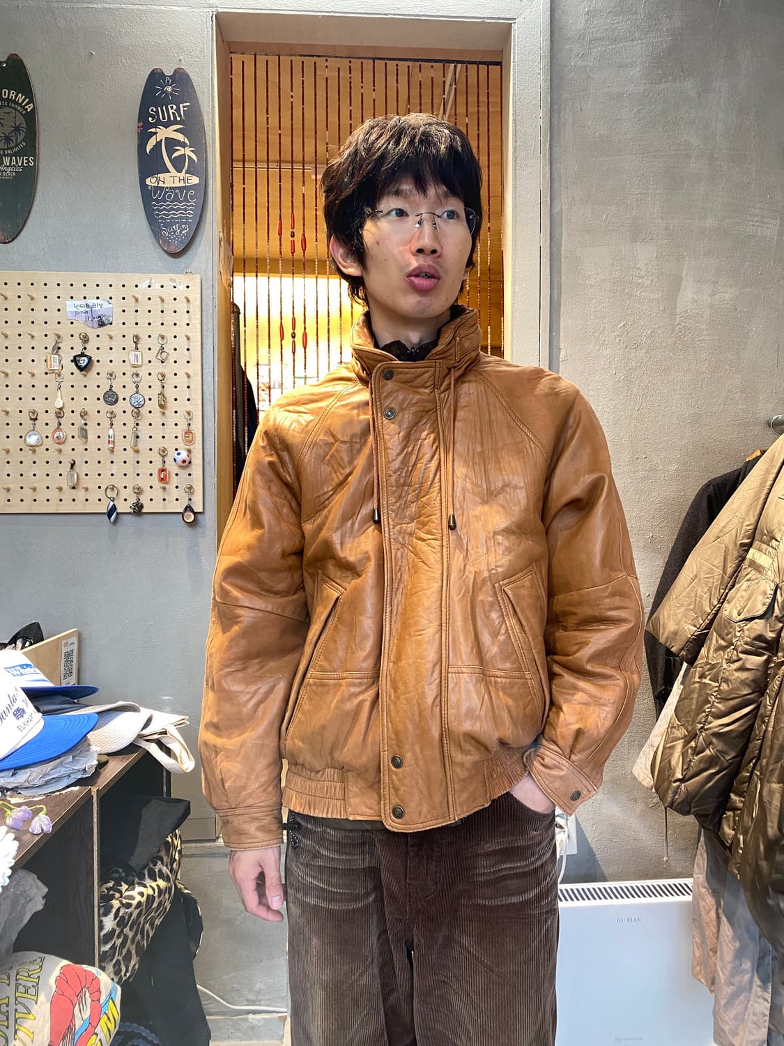 폴스튜어트 리얼레더자켓 상품이미지1