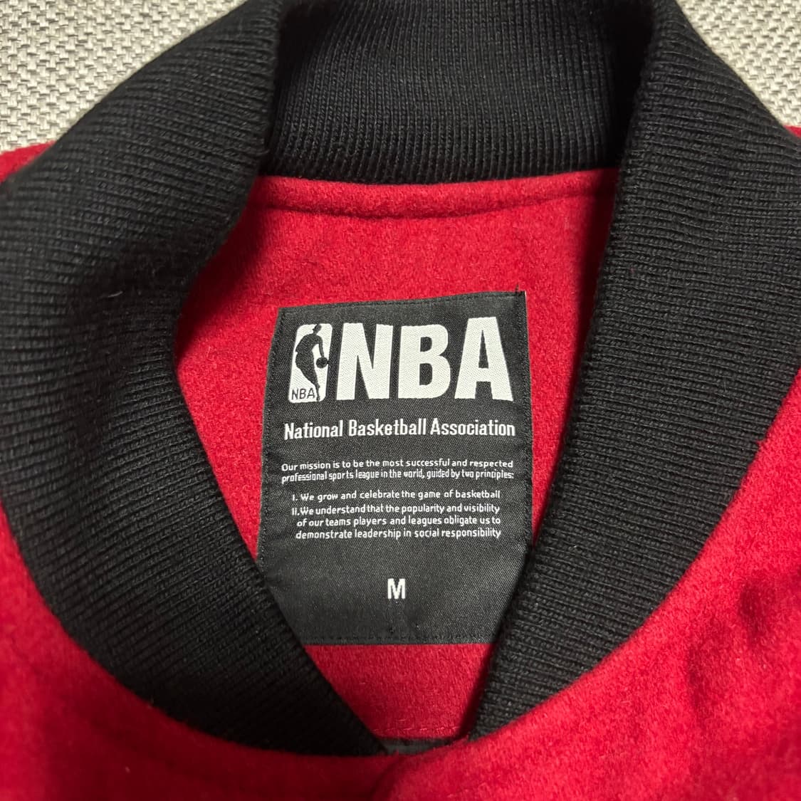 NBA 시카고 불스 #66 바시티 자켓 상품이미지3