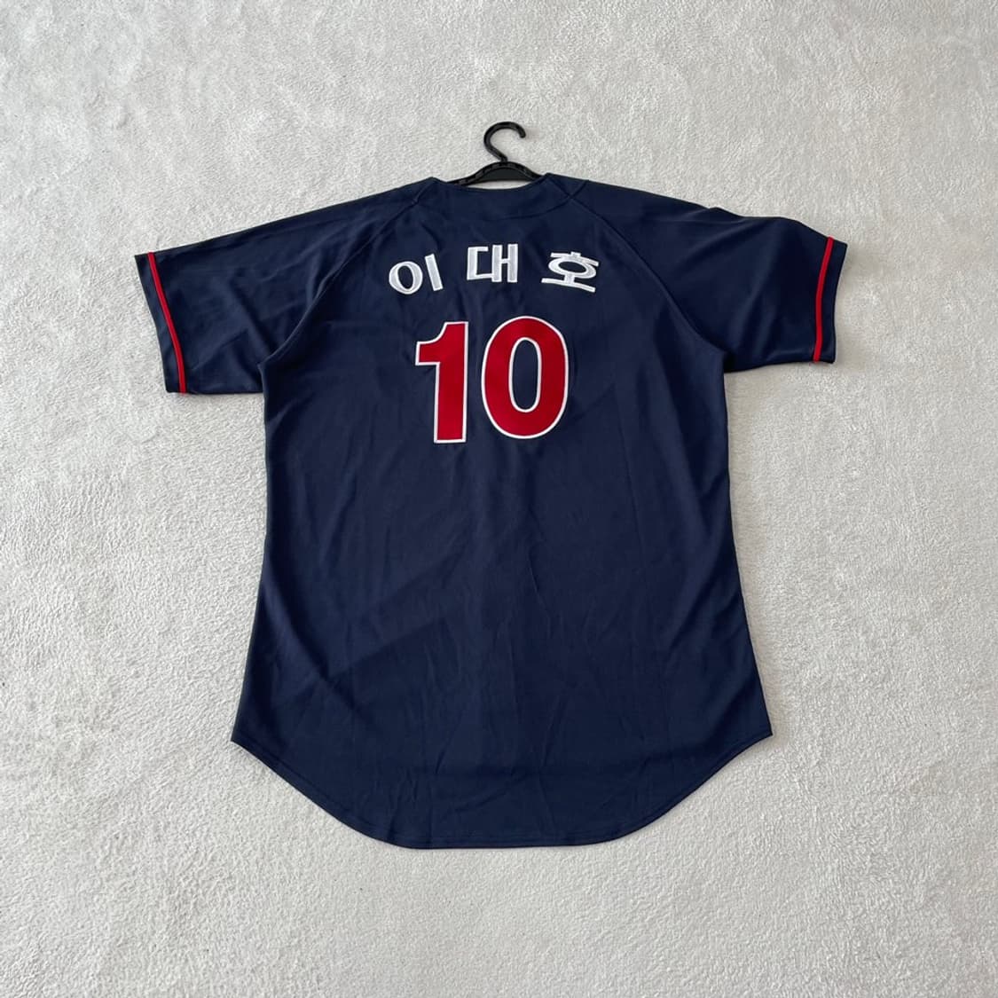 4XL 롯데자이언츠 이대호 어센틱 유니폼 네이비  상품이미지9