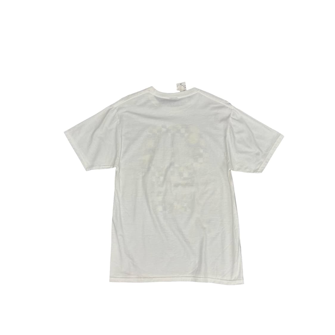 (90)Stussy 스컬 로고 반팔 티셔츠 화이트 상품이미지5