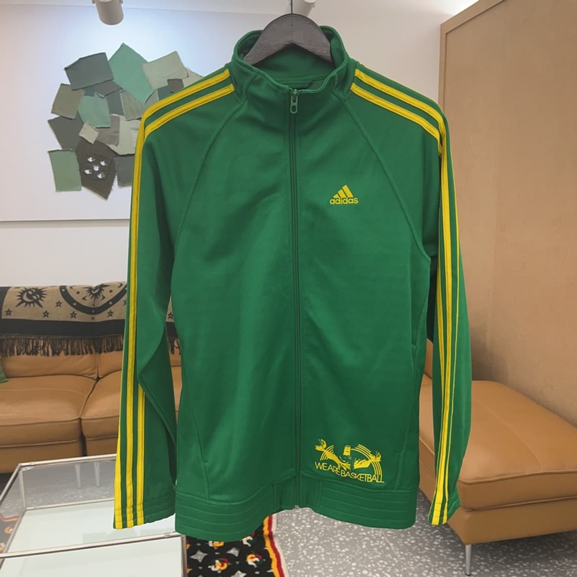 아디다스 위아 베스킷볼 트랙탑 져지 집업 M C06485 상품이미지3