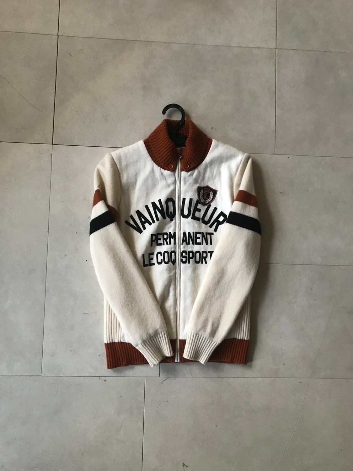 르꼬끄 아이보리 니트집업 상품이미지6