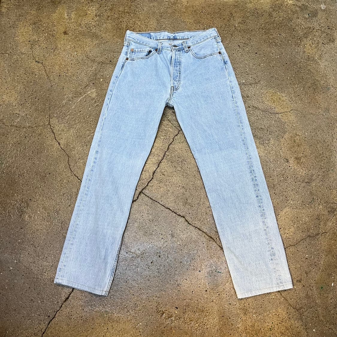 미국 빈티지 리바이스 501 연청 청바지 데님팬츠 상품이미지1