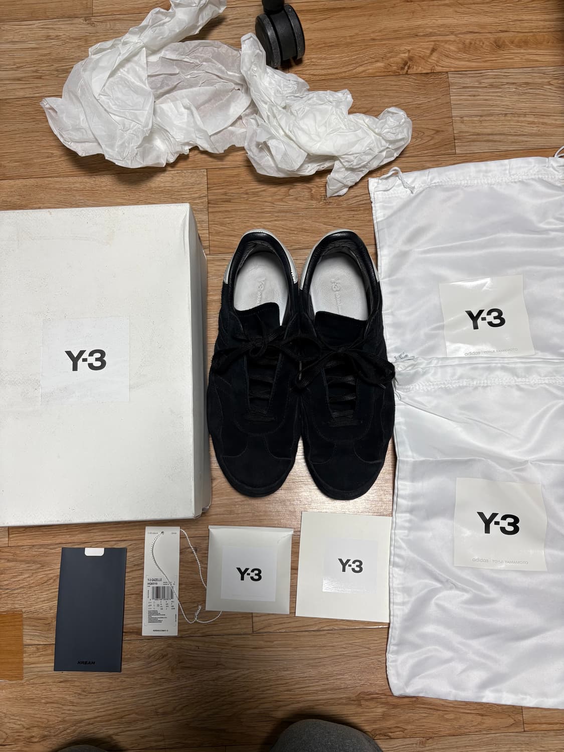 Y-3 가젤 블랙 275 상품이미지1