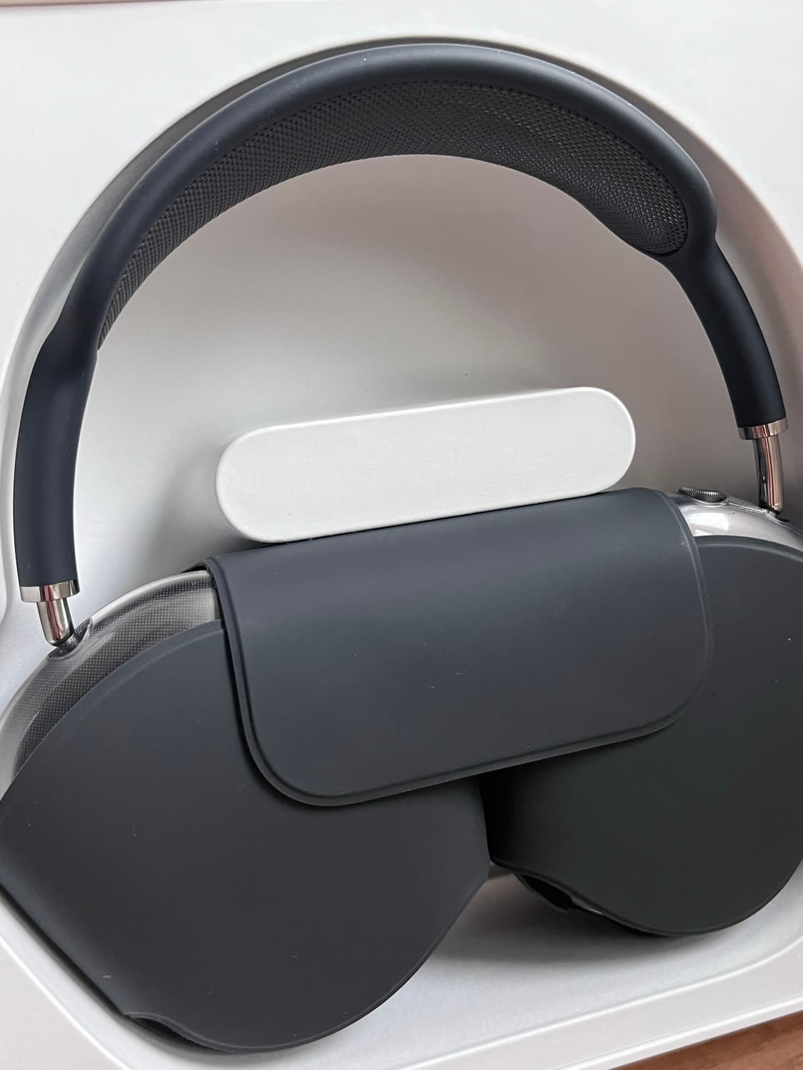 에어팟맥스 미드나이트 풀박스 S급(실착 3회) 상품이미지5