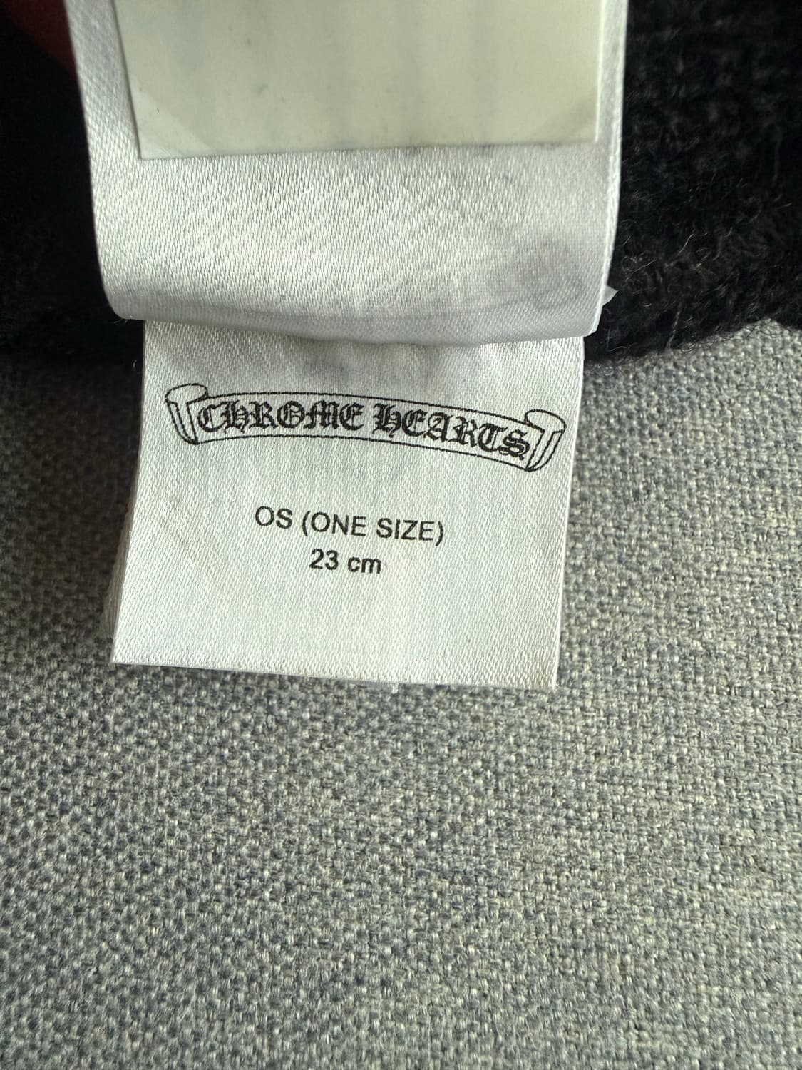 크롬하츠 홀스슈 비니 블랙 상품이미지5