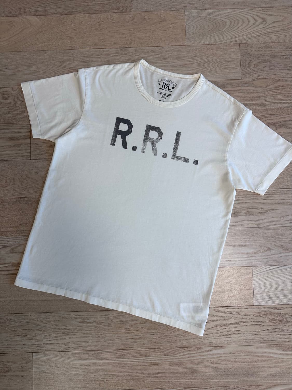 더블알엘 RRL 로고 저지 반팔 티셔츠 M 사이즈 상품이미지2