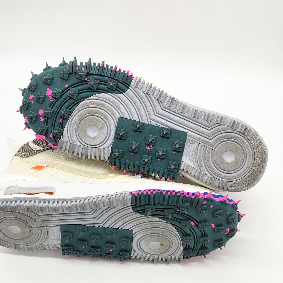 나이키 x 오프화이트 에어포스 1 미드 SP 화이트 (280) 상품이미지3