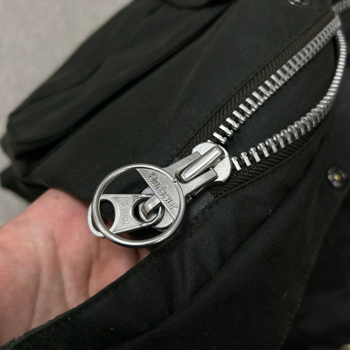 바버 인터네셔널 듀크 왁스자켓(M) 상품이미지9