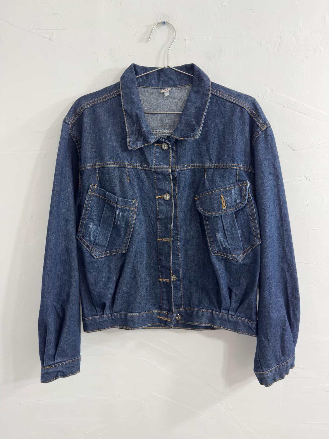 pocket detail denim jacket 상품이미지1