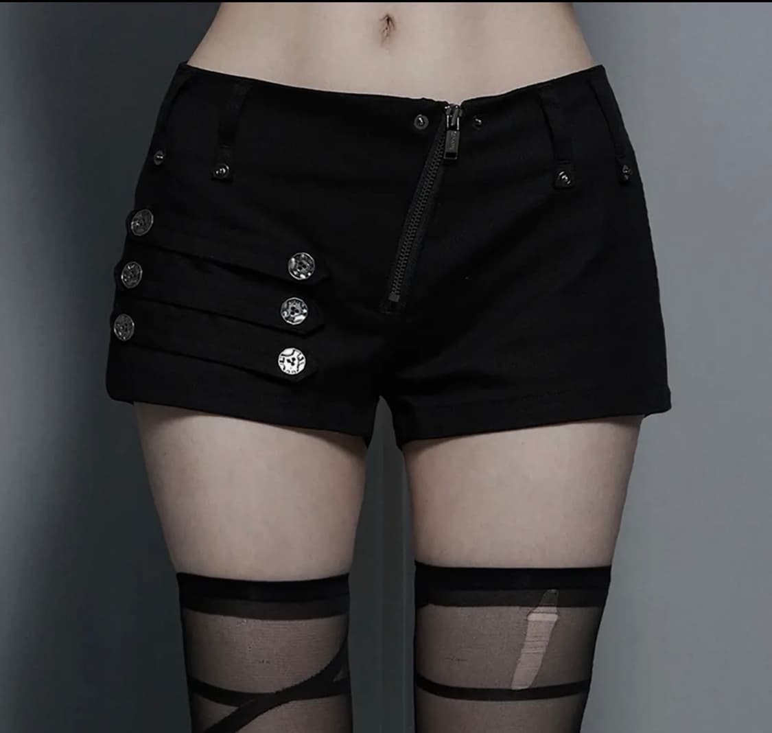 에트오소메 Napoleon Diagonal zipper 팬츠 상품이미지1