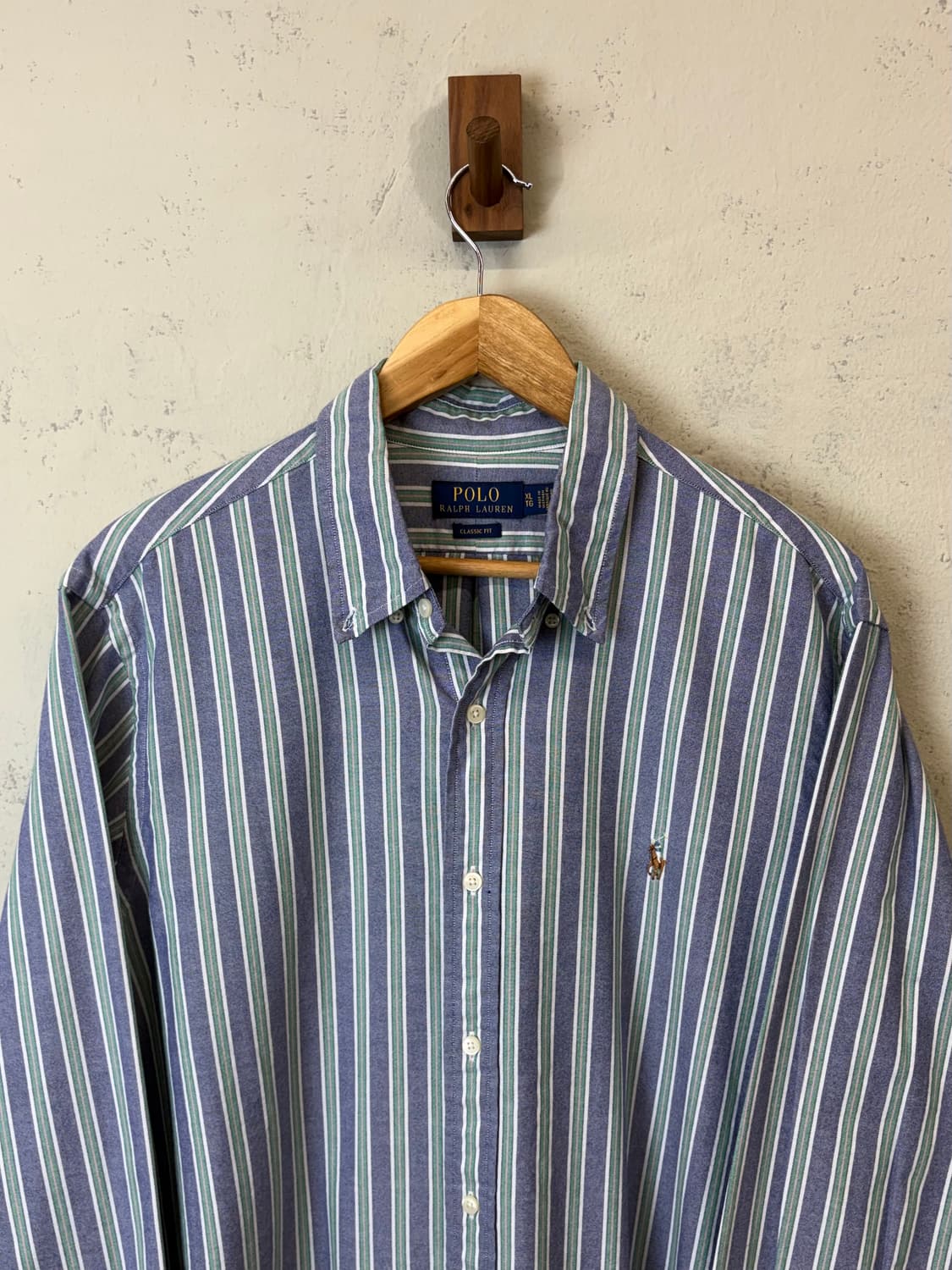 폴로랄프로렌 클래식핏 스트라이프 옥스포드 셔츠 상품이미지5