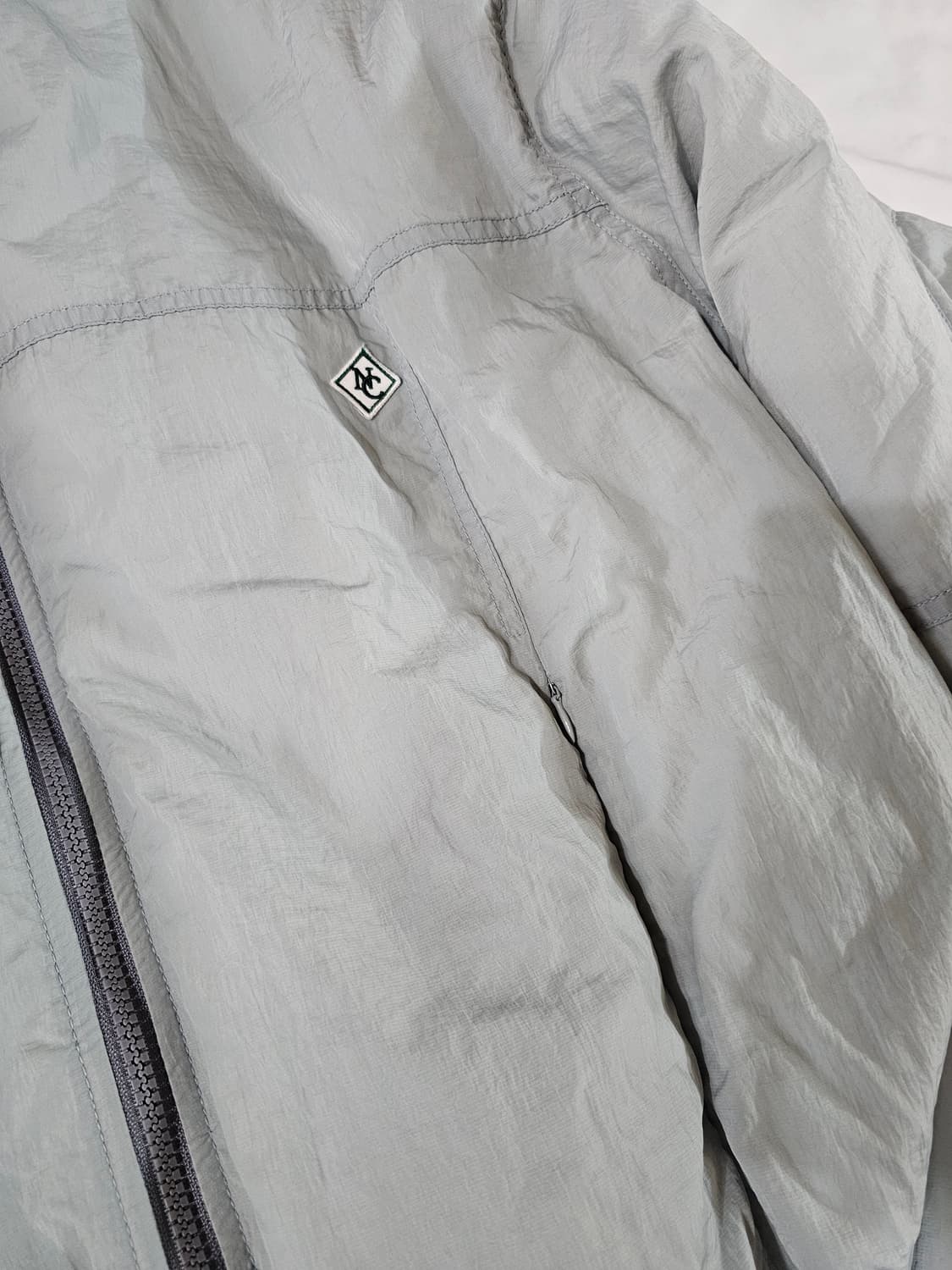 노컨텐츠 윈터 점퍼 라이트그레이 패딩 자켓 상품이미지5