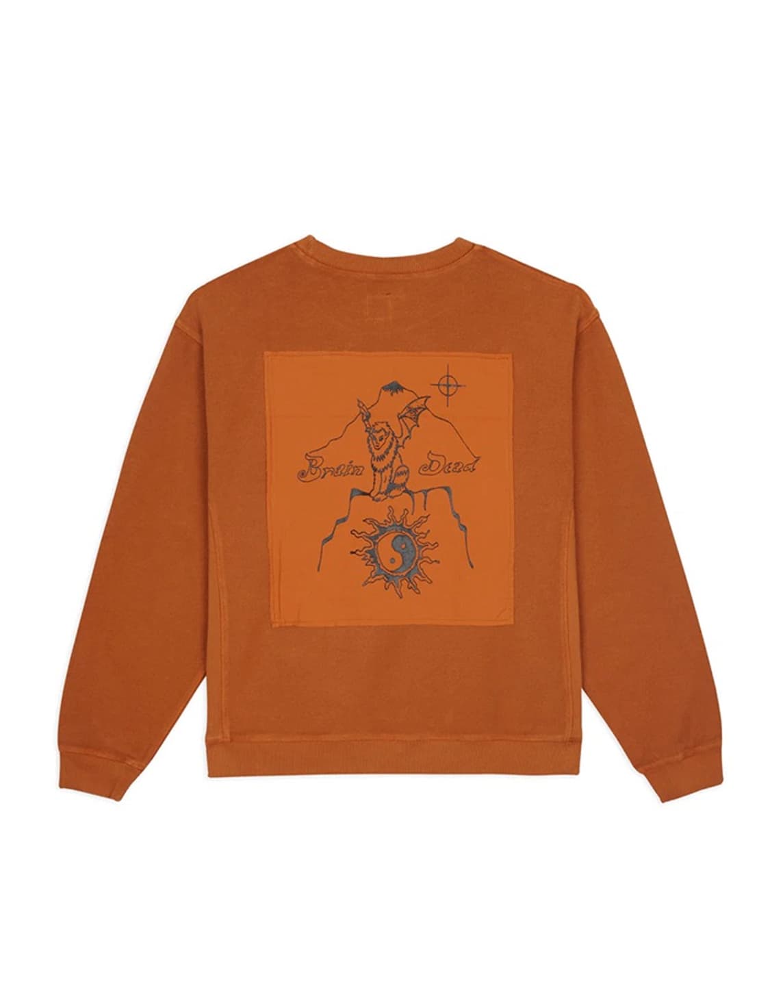 브레인데드Gargoyle Crewneck Ochre Light Brown 상품이미지2