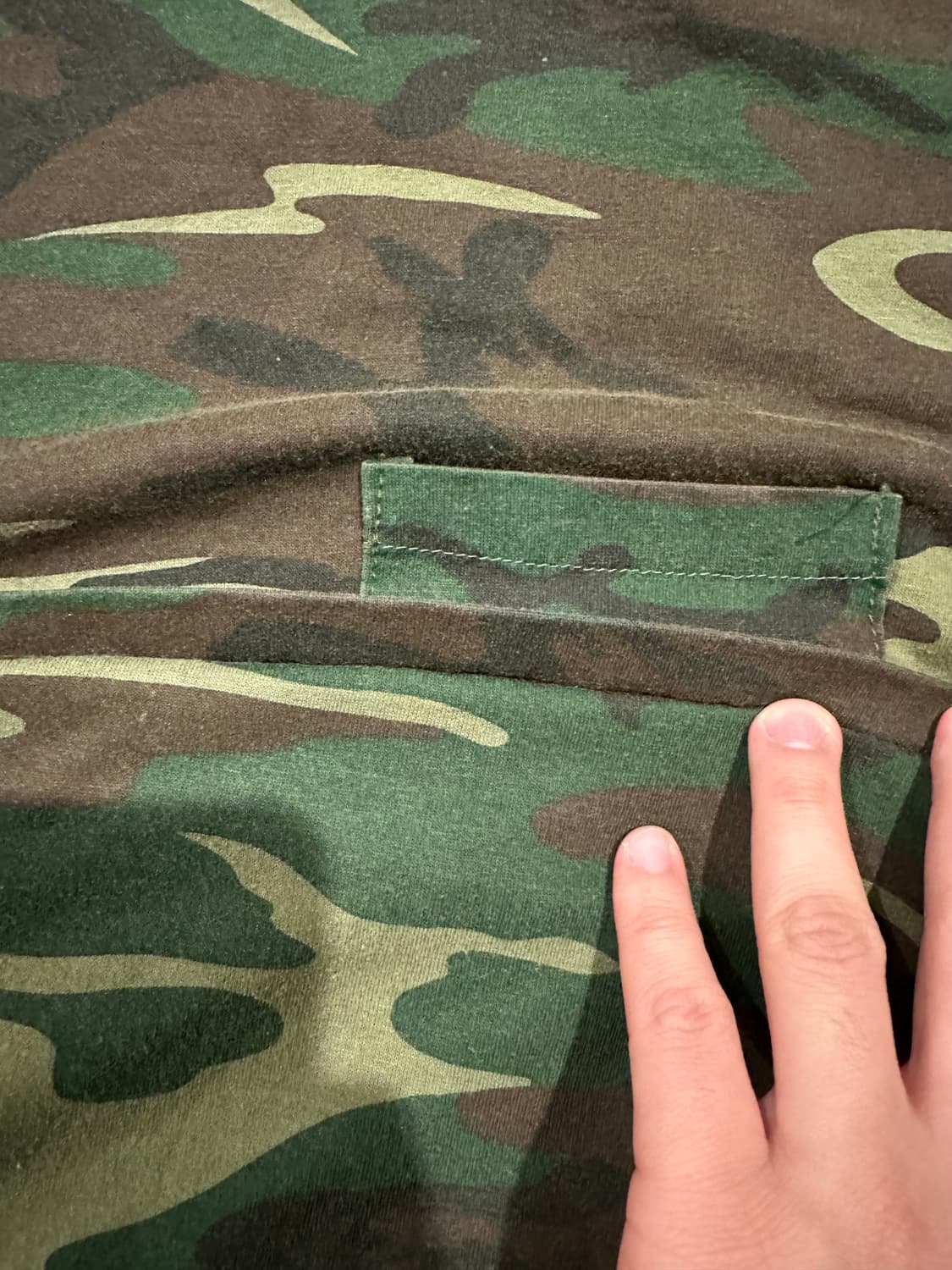 빈티지 90s 우드랜드 카모 롱 슬리브  상품이미지2