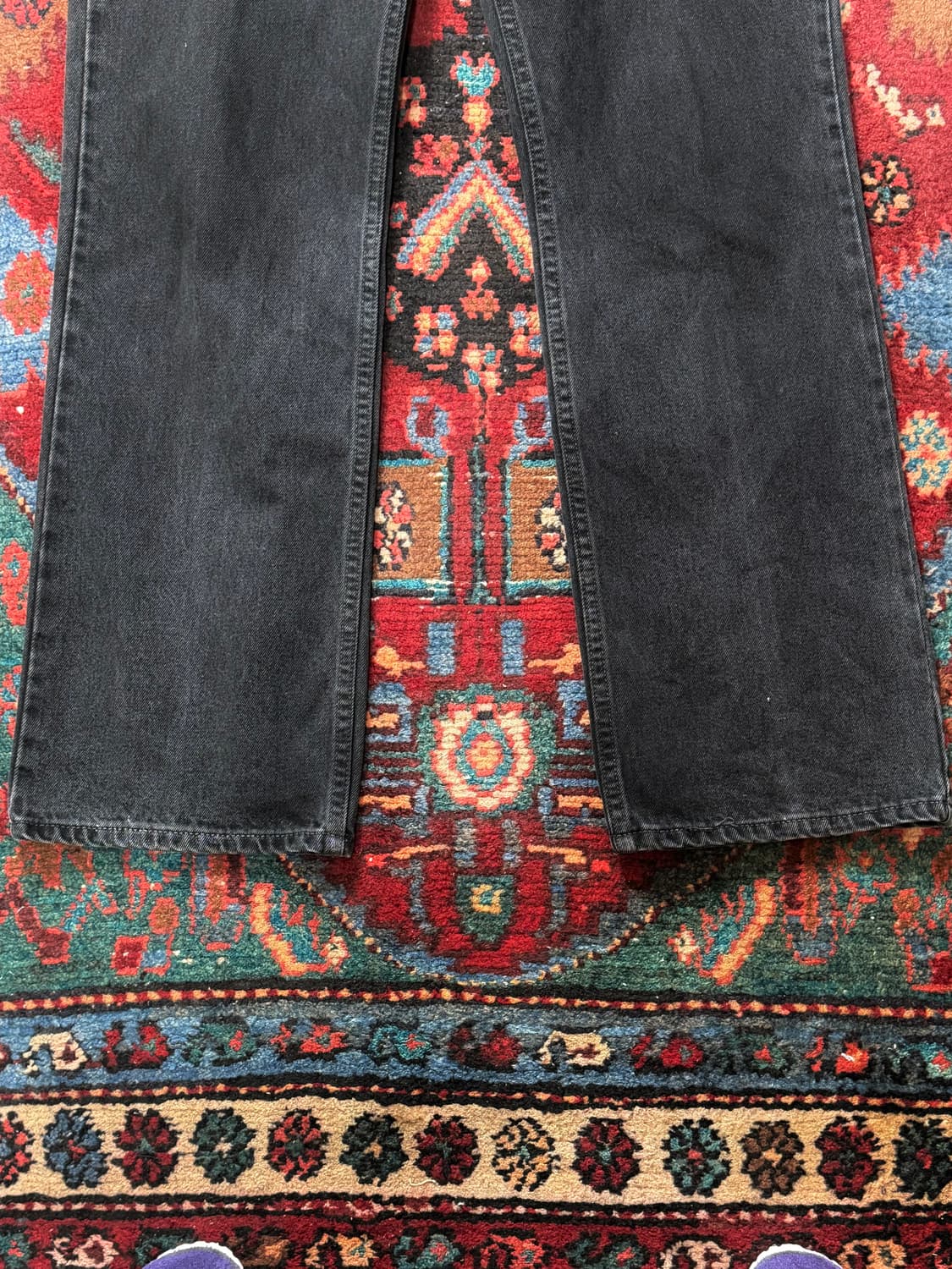 90's USA Made 빈티지 리바이스 517 블랙 오렌지탭 517 상품이미지8