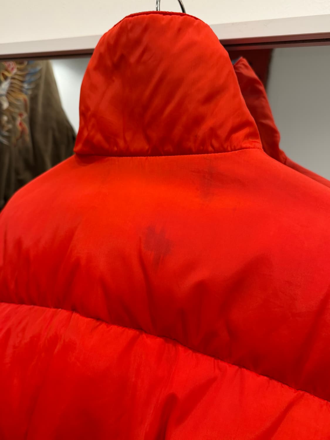 90s Columbia 컬럼비아 리버서블 덕 다운 푸퍼 자켓 상품이미지7