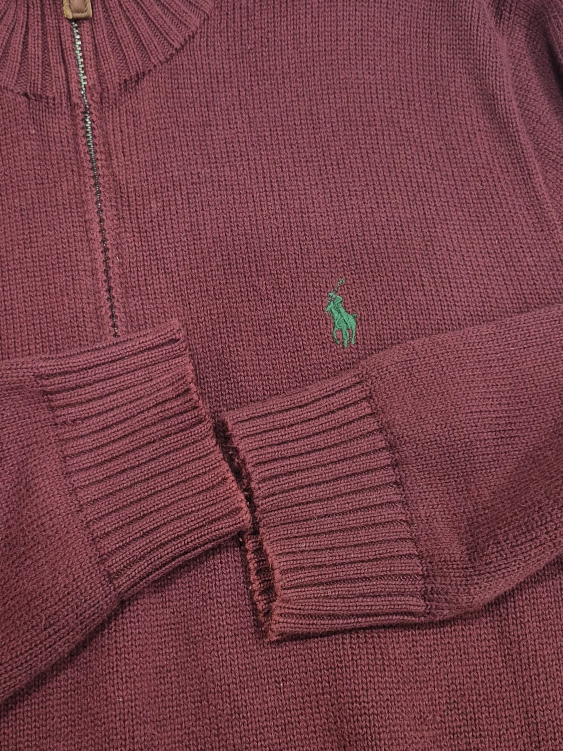 폴로랄프로렌 하프집업 코튼 니트 남성 100사이즈 상품이미지4
