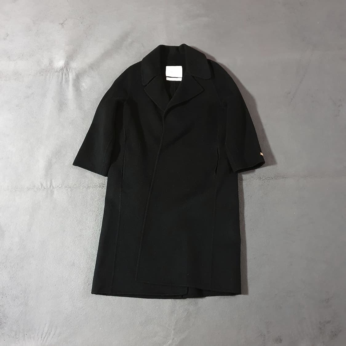 르니나 조셉 플랜 핸드메이드 코트 S 블랙 상품이미지5