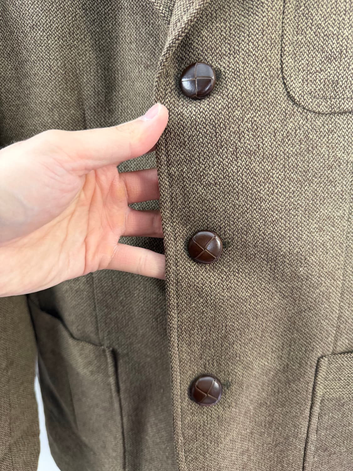 폴로자켓 폴로셔츠 헤링본자켓 랄뽕 폴로헤링본 상품이미지3