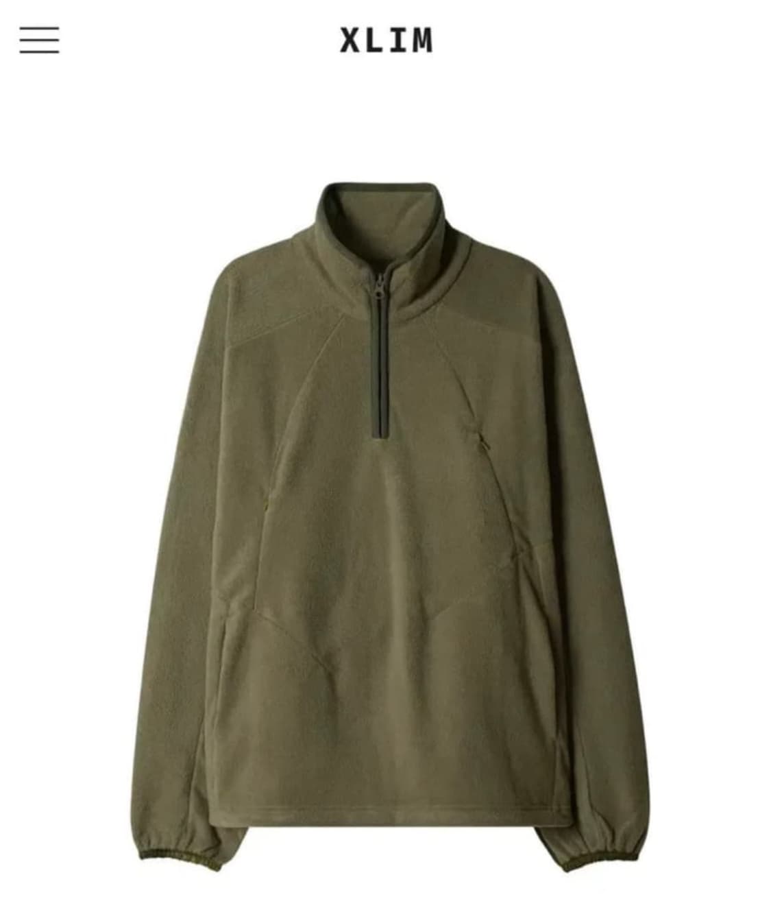 Xlim ep.6 half zip-up 상품이미지1