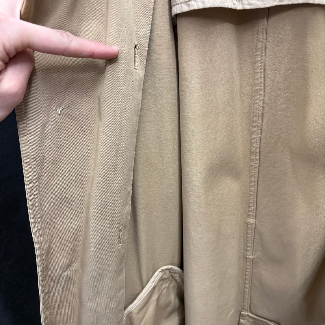 M 버버리 베이지 트렌치코트 상품이미지9