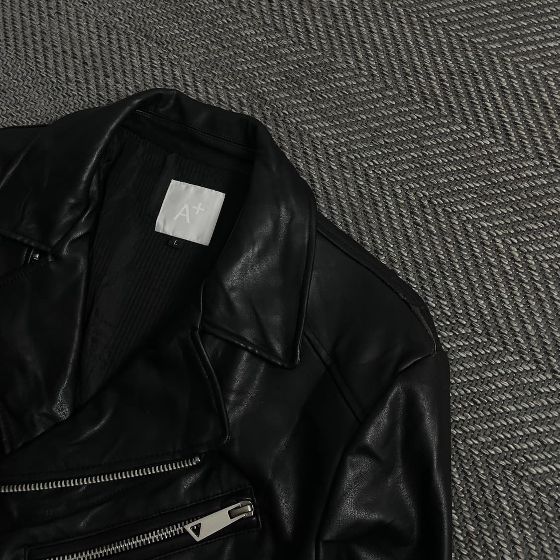 빈티지 레더 라이더 자켓y 4168 상품이미지8