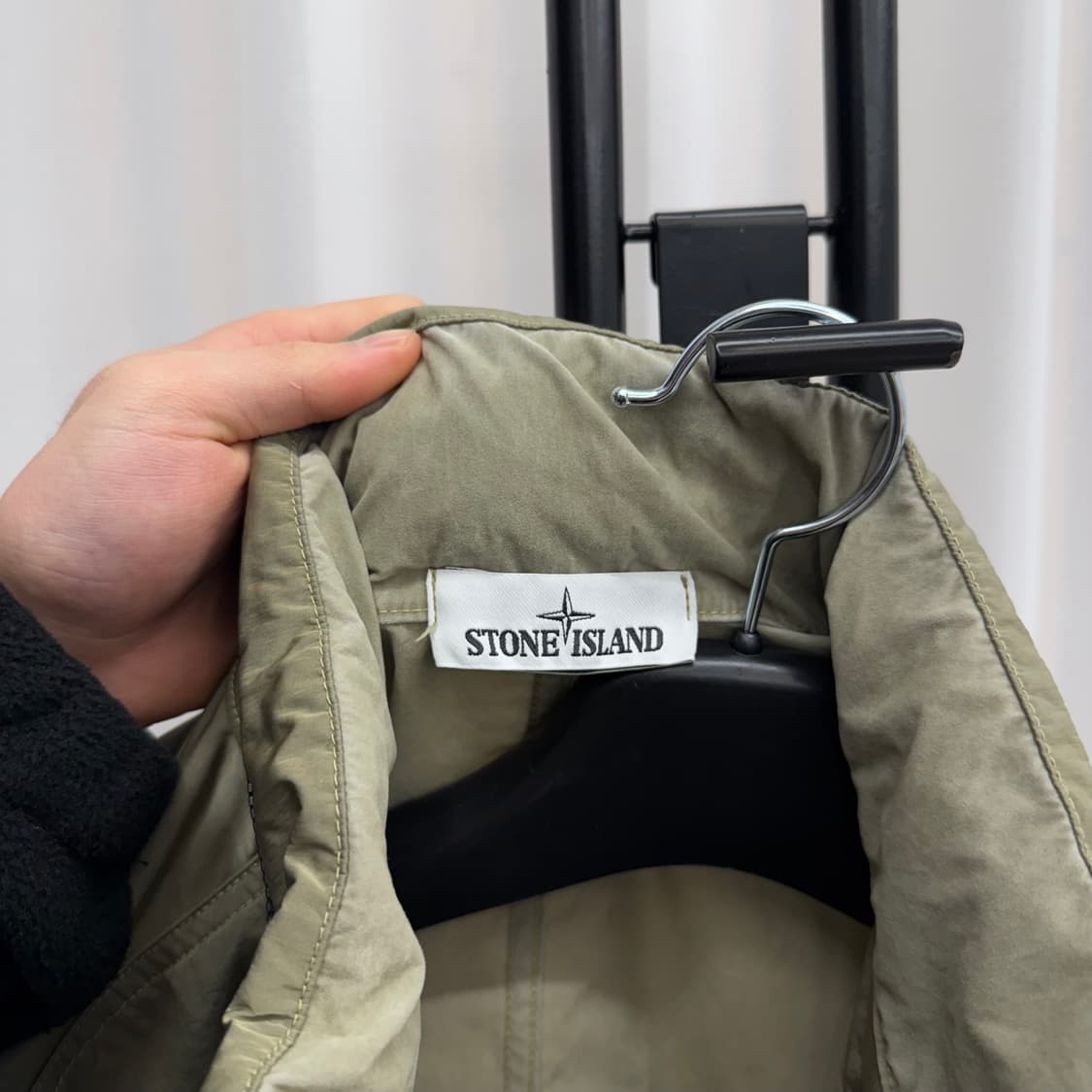 [백화점판/ XL] 스톤아일랜드 나일론메탈 플락 자켓 상품이미지4