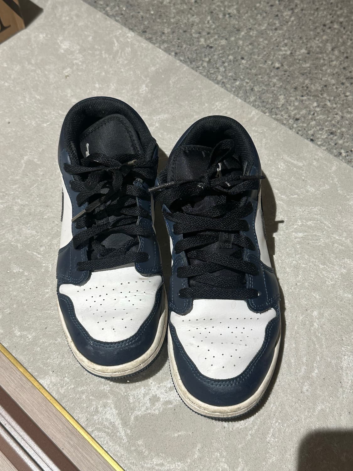 (GS) 조던 1 로우 아머리 네이비 상품이미지5