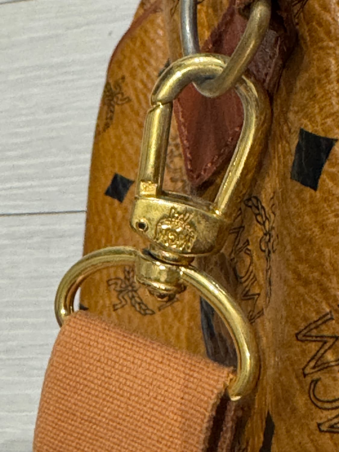 [mcm] 독일 mcm 보스턴 더플 백 및 키 월렛 상품이미지6