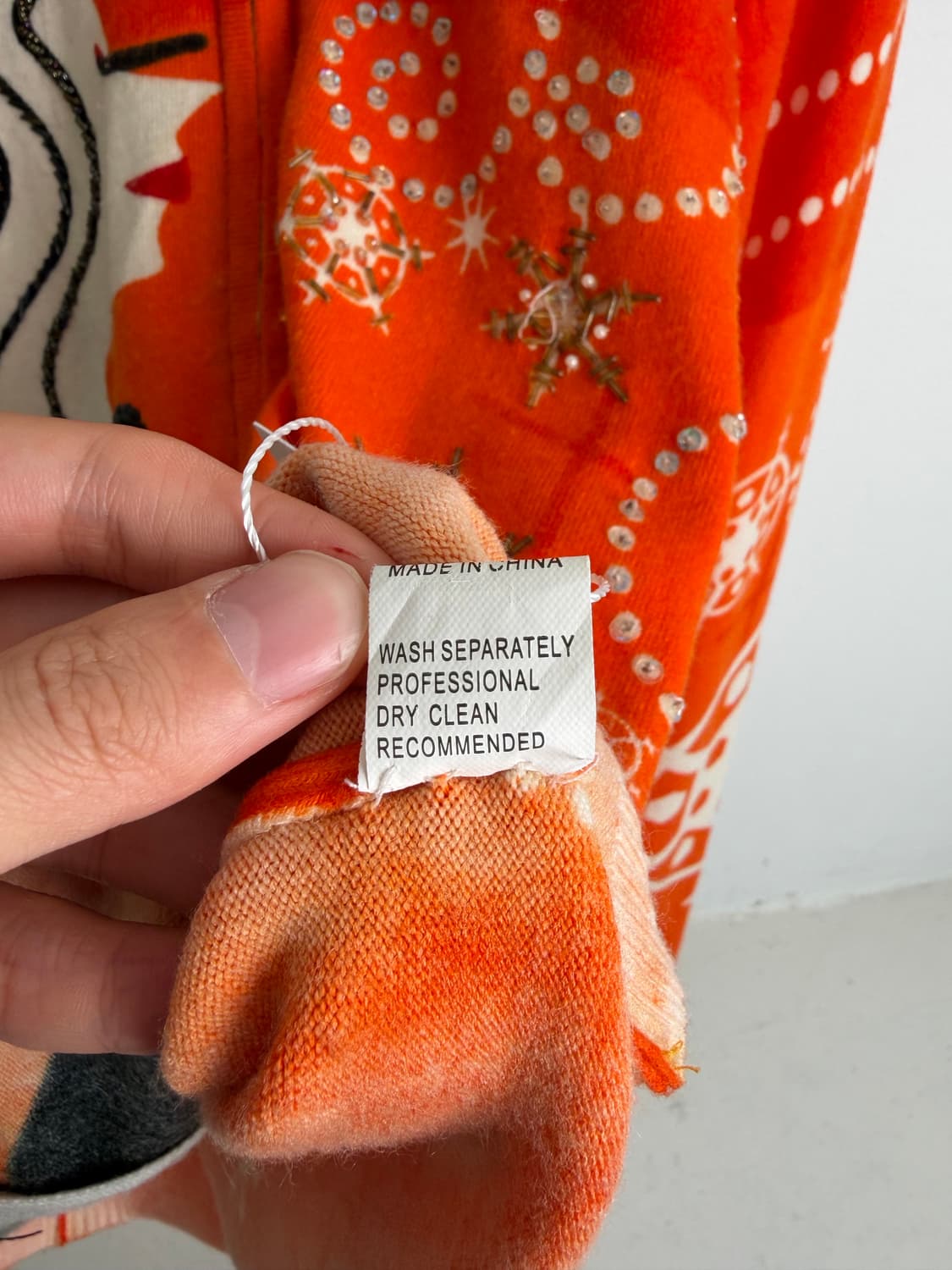 쿠스토 바르셀로나 니트 집업 상품이미지7