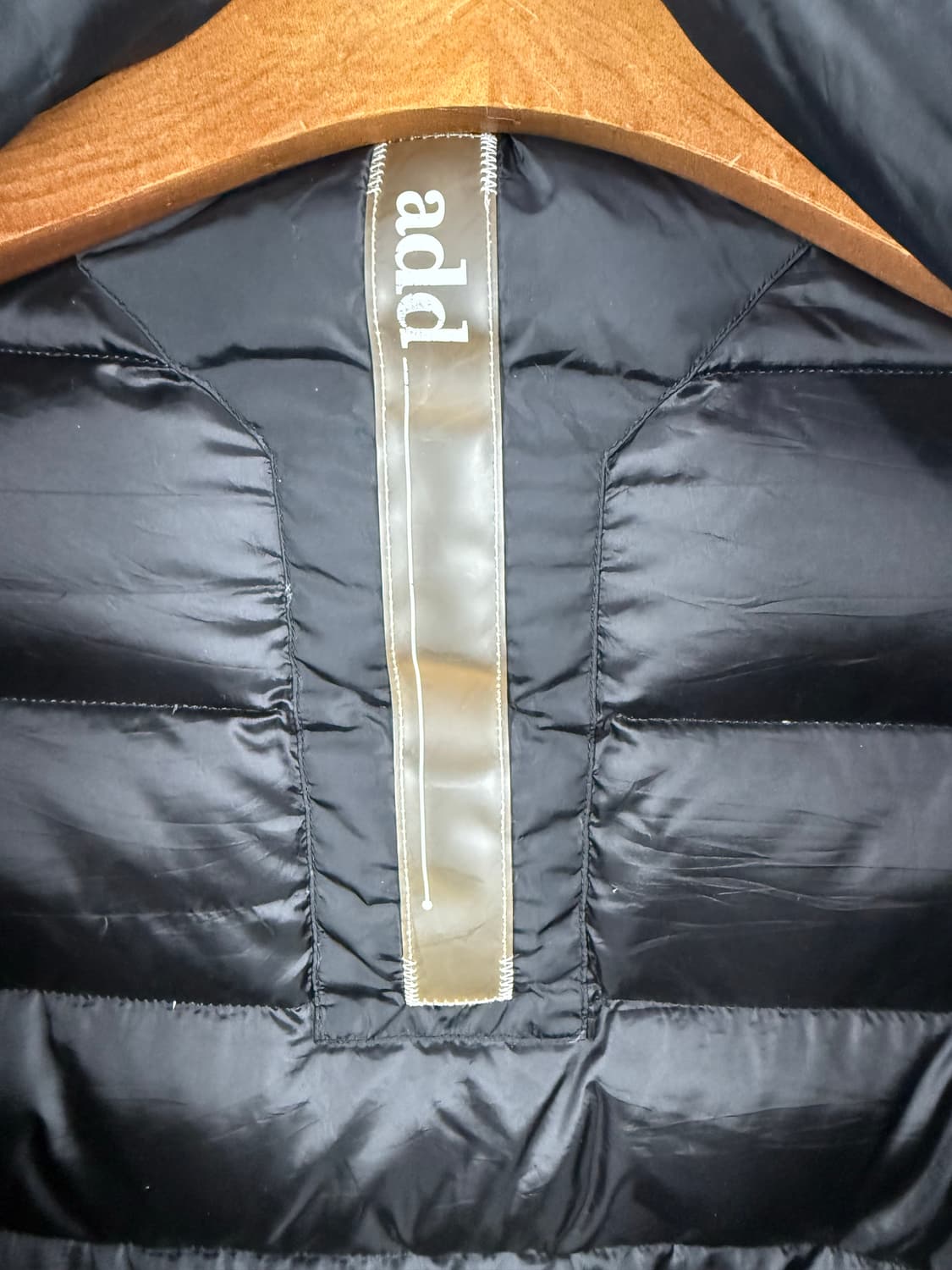 ADD 에드 하이넥 다운 라이트 랩 패딩 여1 상품이미지5