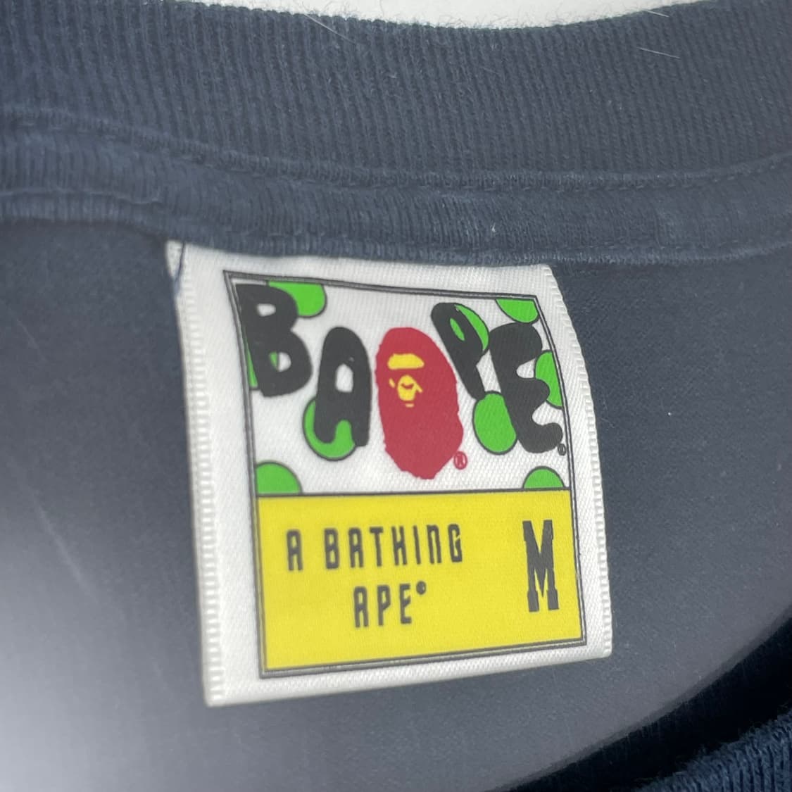 Bape 베이프 해드 프린팅 반팔 티셔츠 상품이미지3