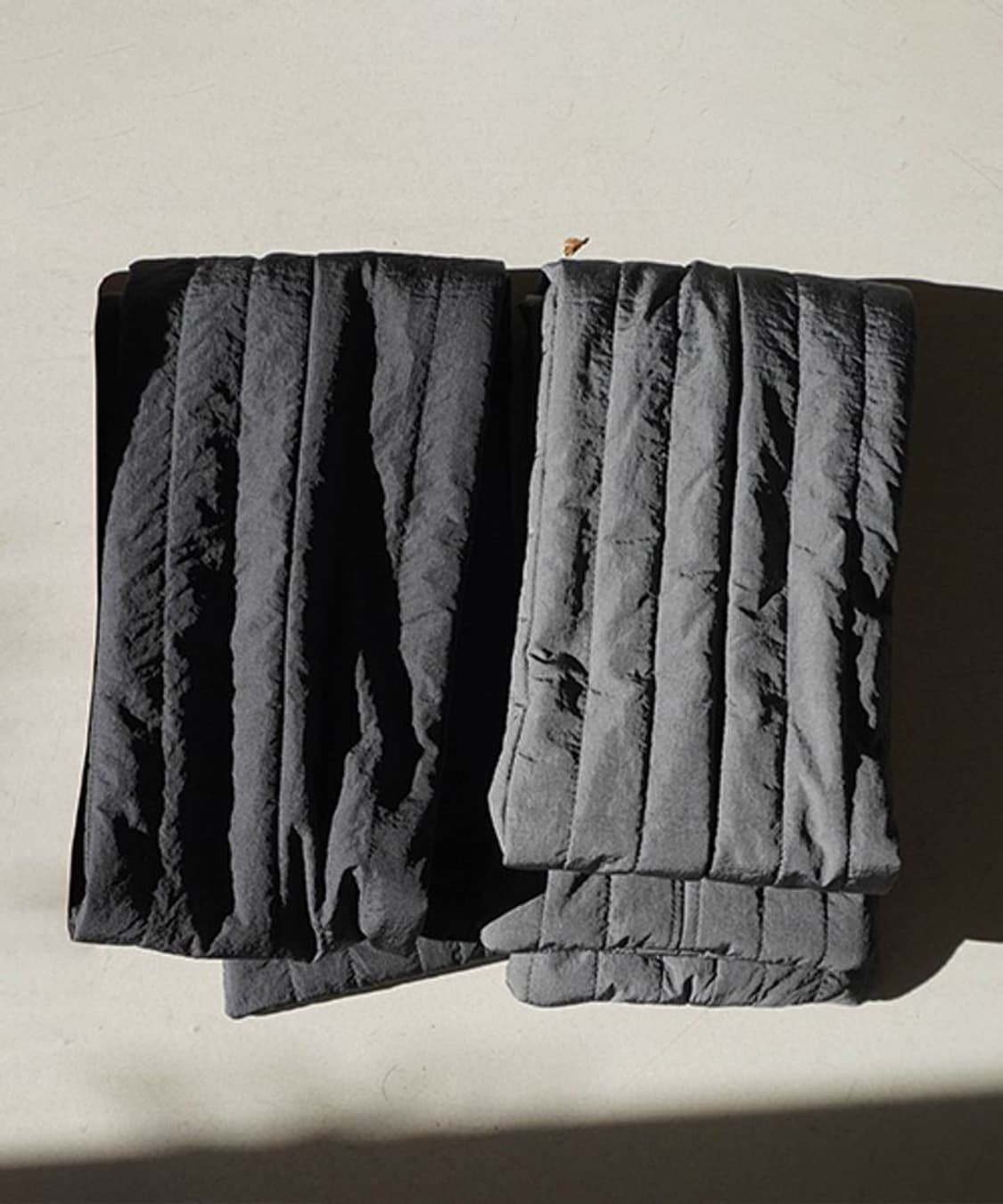 삽니다) 밈더워드로브 다이아그날 패디드 머플러 상품이미지2