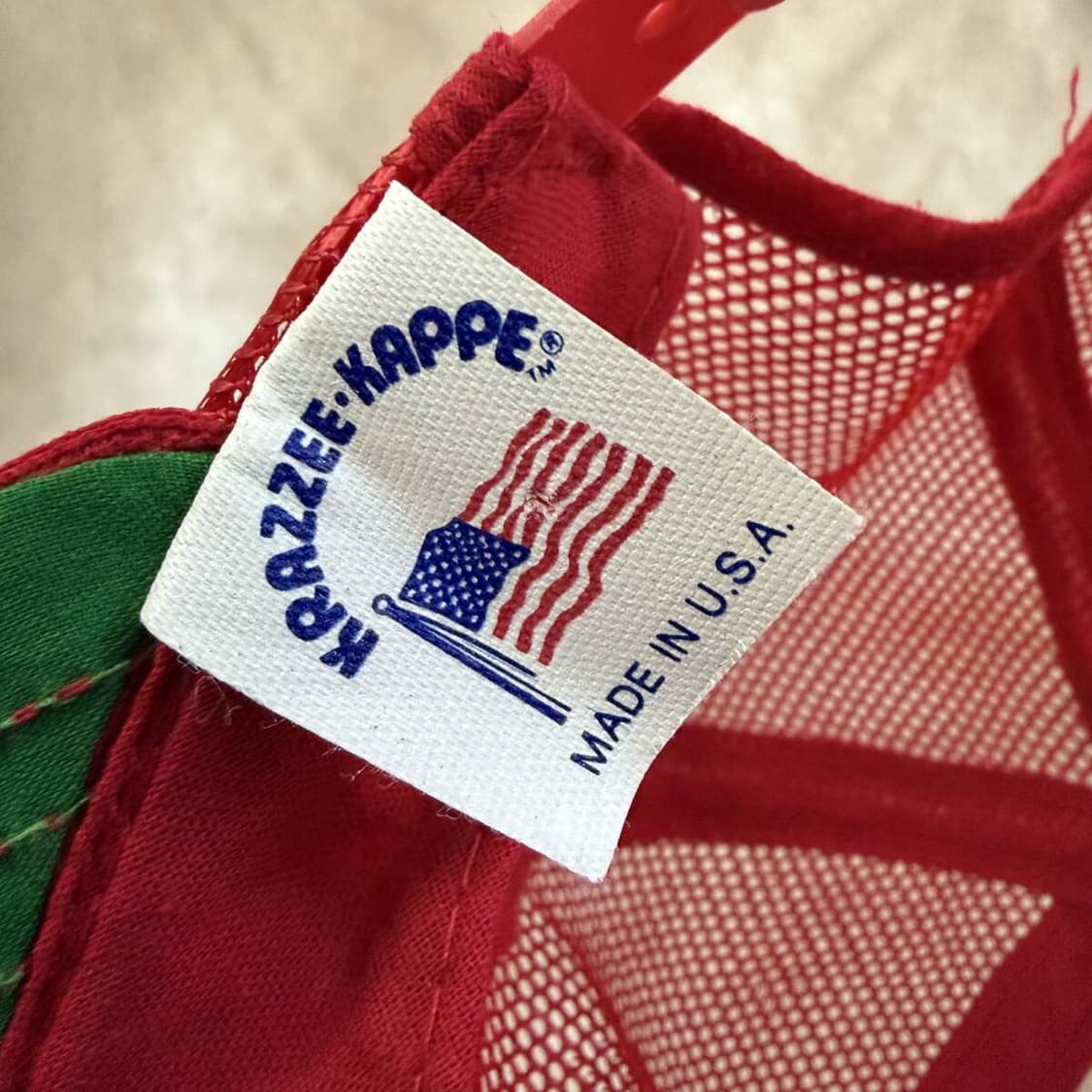 USA제 70＇s VintageCap 다브르브림멧슈캐프렛도 상품이미지10