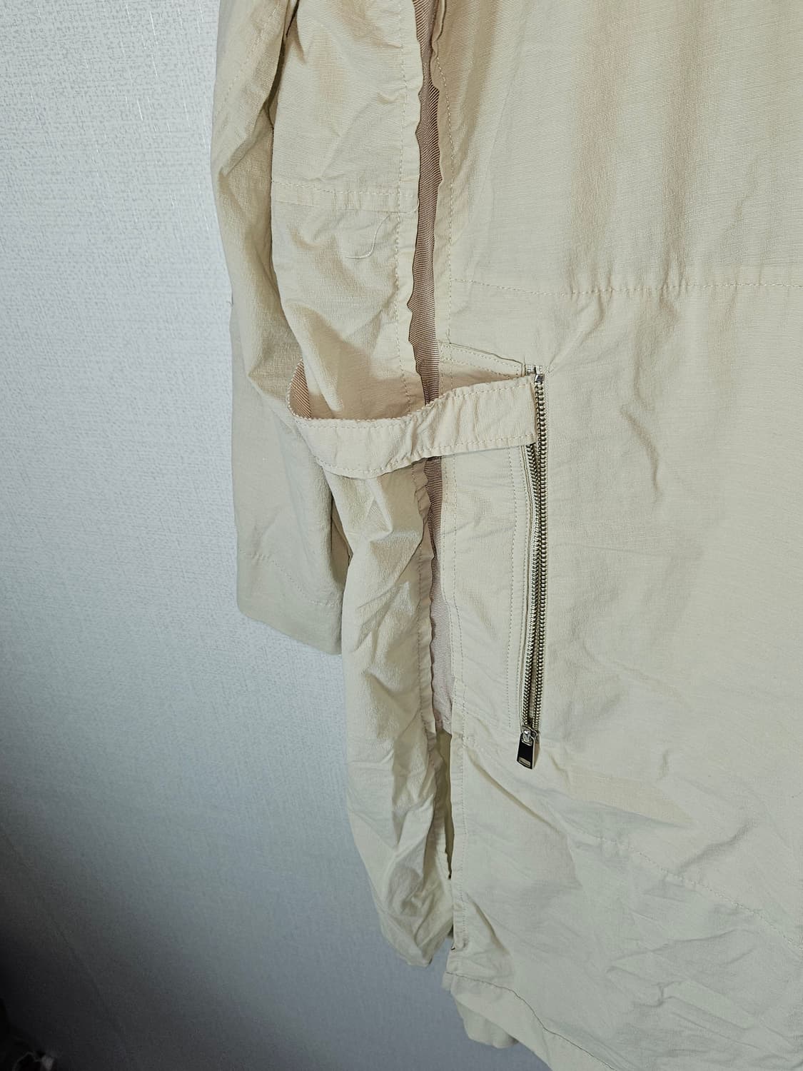 시스템 한섬 SYSTEM 우븐 롱 트렌치코트 베이지 88 상품이미지3