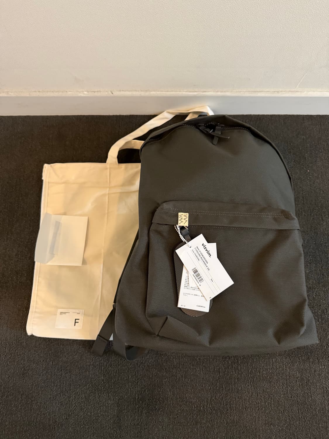 [새상품] VISVIM 25FW CORDURA RUCKSACK 22L백팩 상품이미지1
