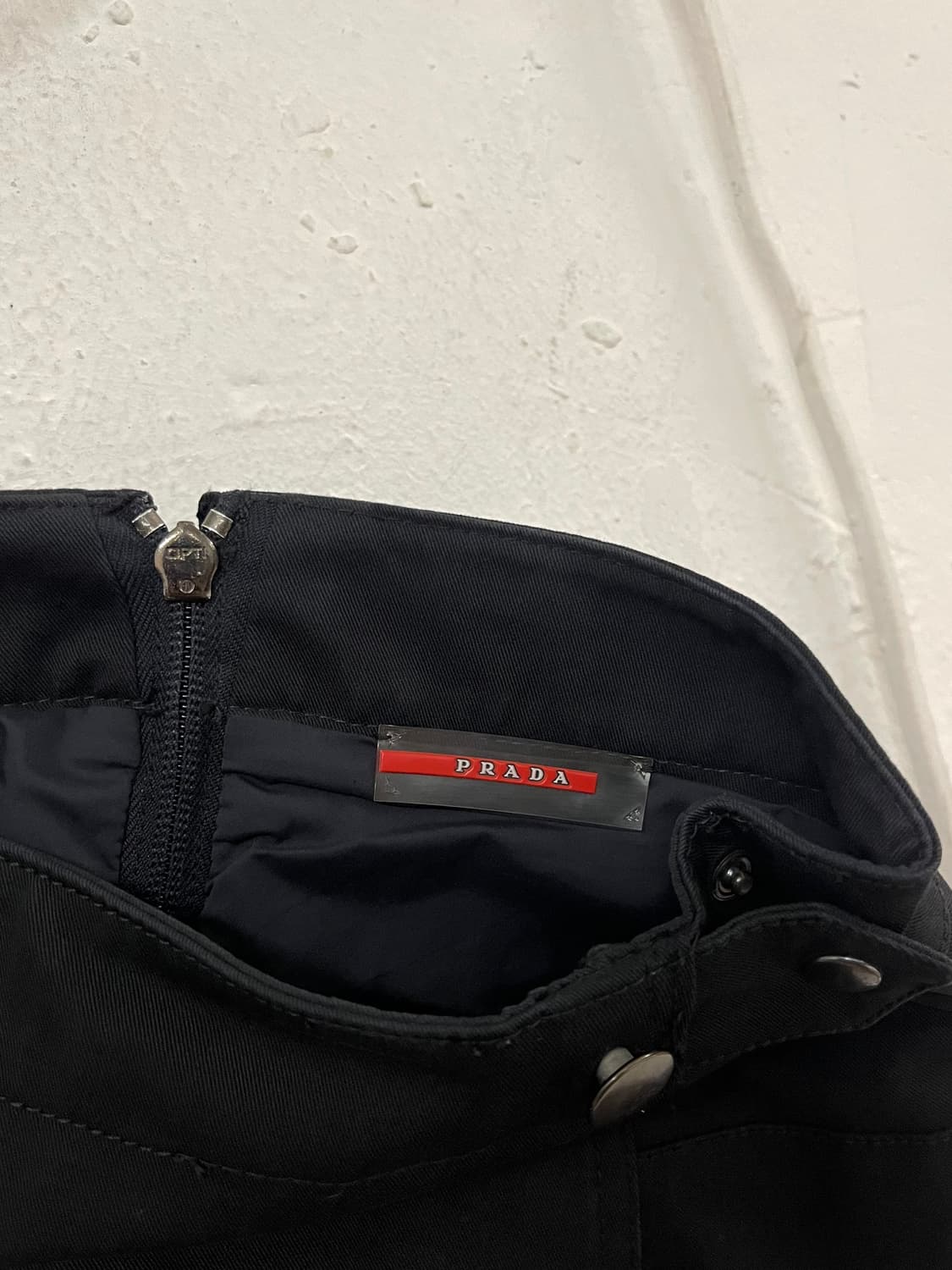 프라다 스포츠 1999 유틸리티 밀리터리 스커트 상품이미지3