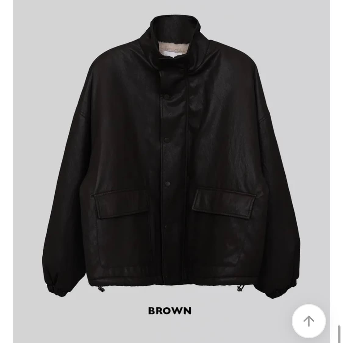 레더 점퍼 상품이미지2