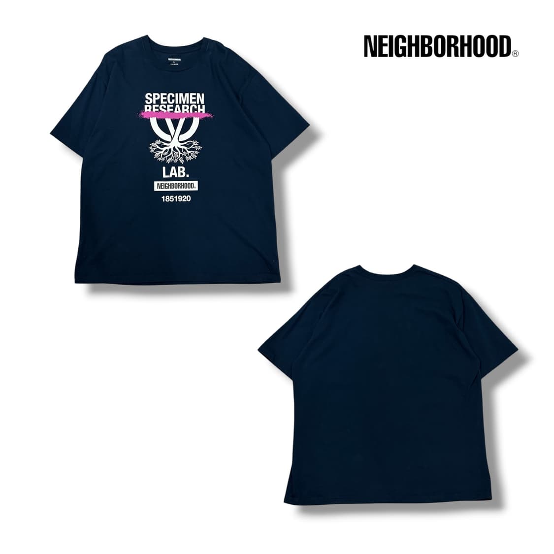 네이버후드 프린팅 반팔 상품이미지2