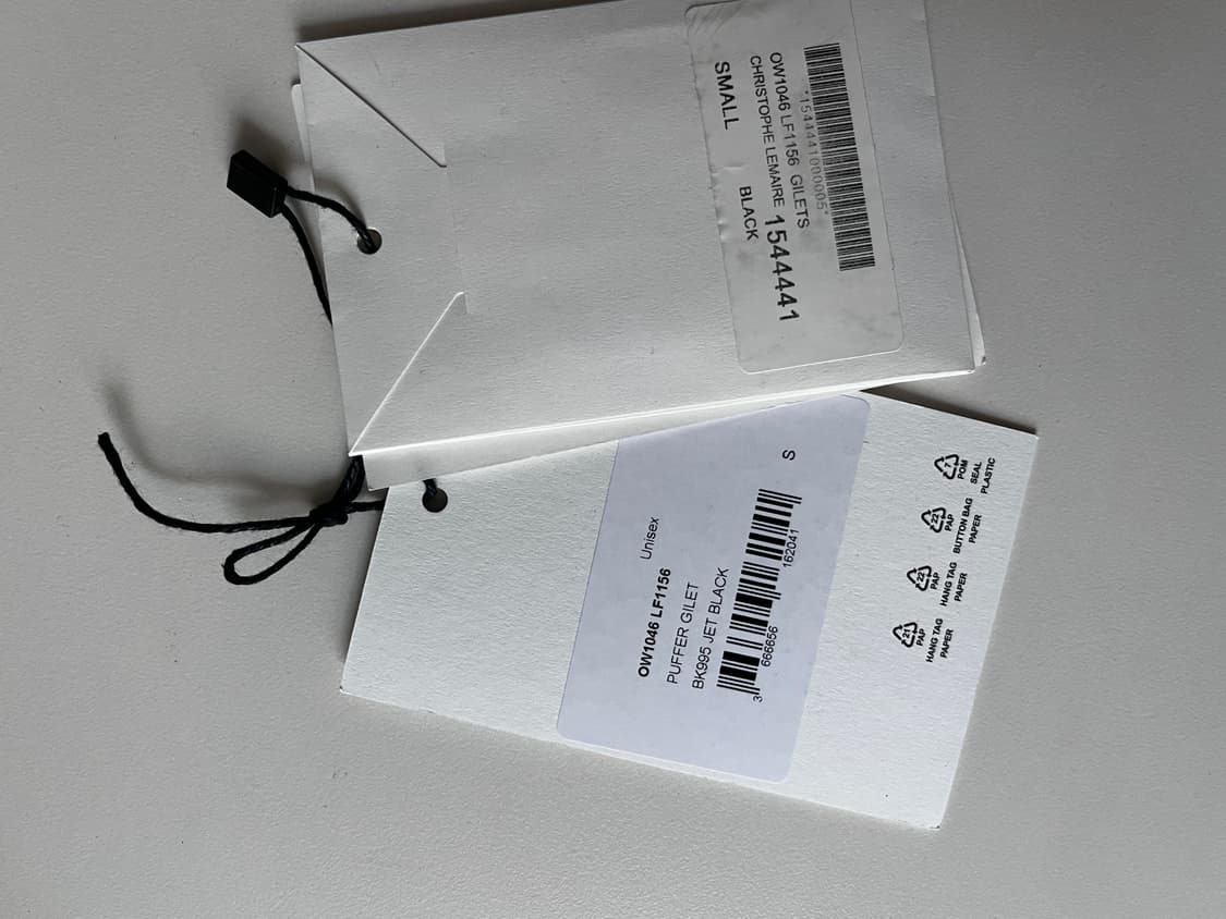 [S] 르메르 푸퍼 질레 베스트 제트 블랙 상품이미지9