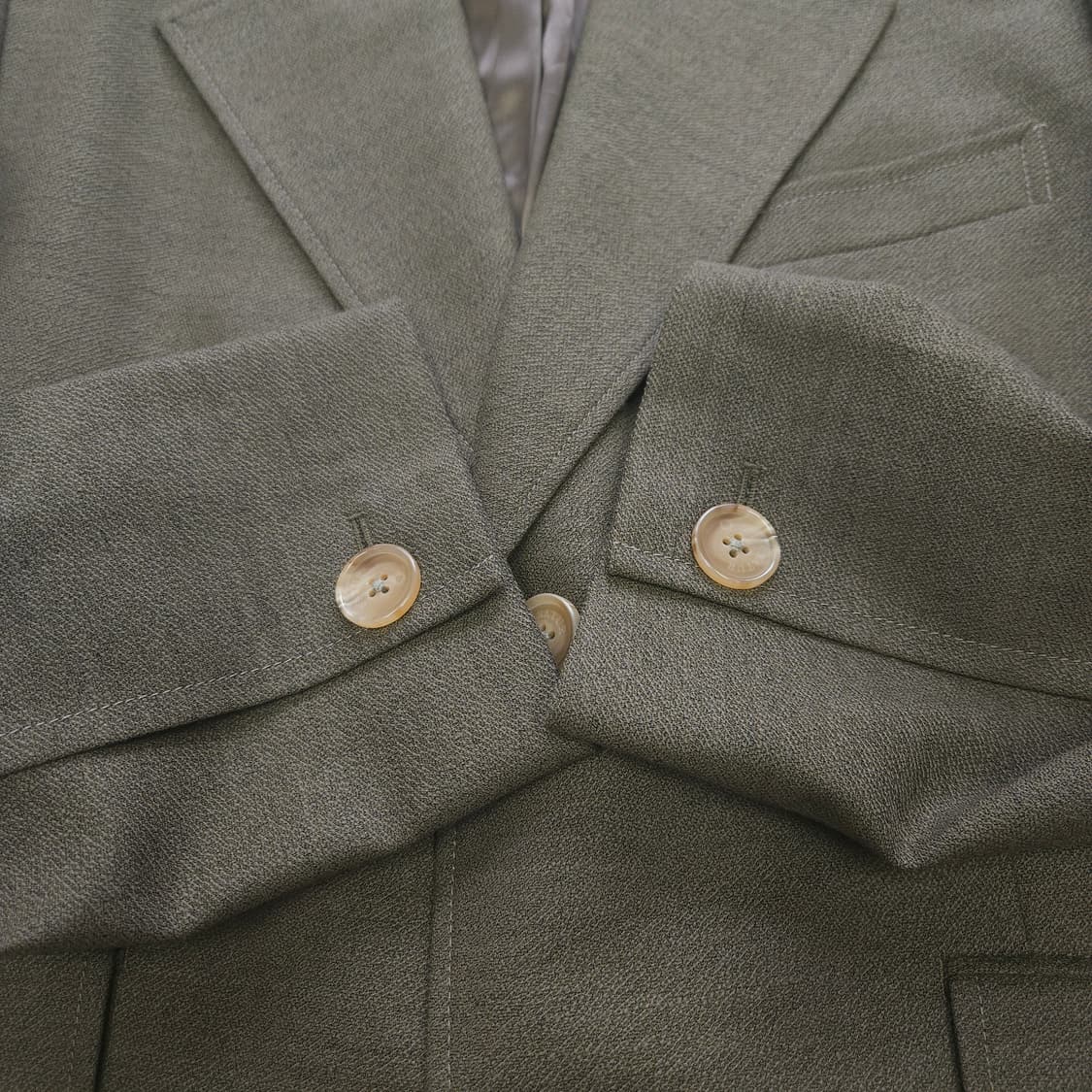 세터 투 버튼 블레이저 자켓 L 상품이미지3