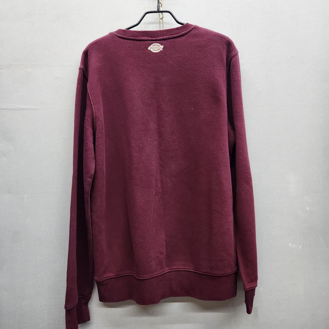 디키즈 버건디 빅프린팅 맨투맨 L 상품이미지3