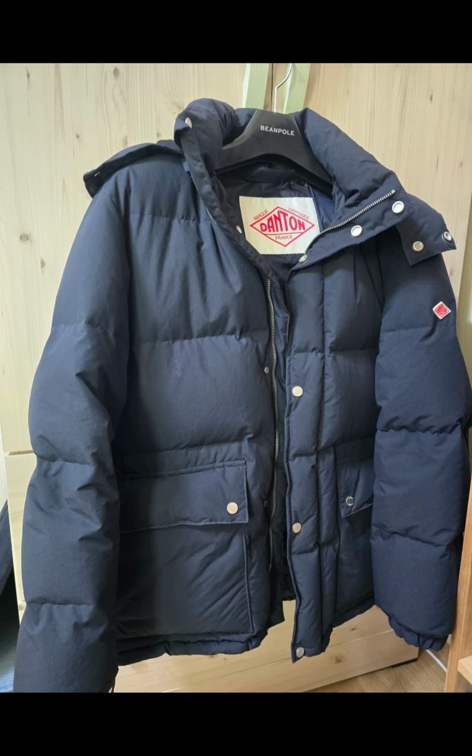 단톤 구스다운 패딩 Danton 네이비 44 상품이미지1