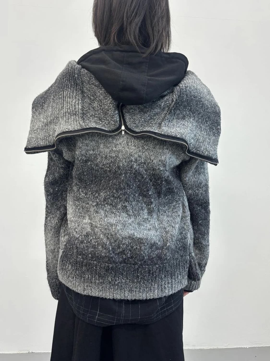 apart by lowrys Hooded Knit Cardigan 상품이미지4