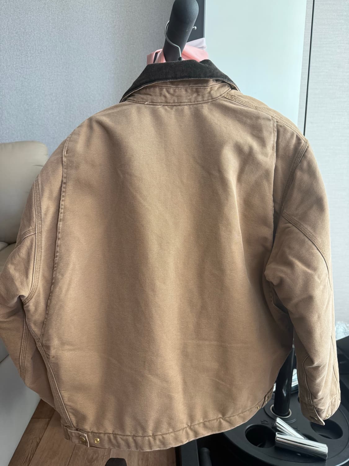 칼하트 wip 디트로이트 자켓 해밀턴 브라운 상품이미지5