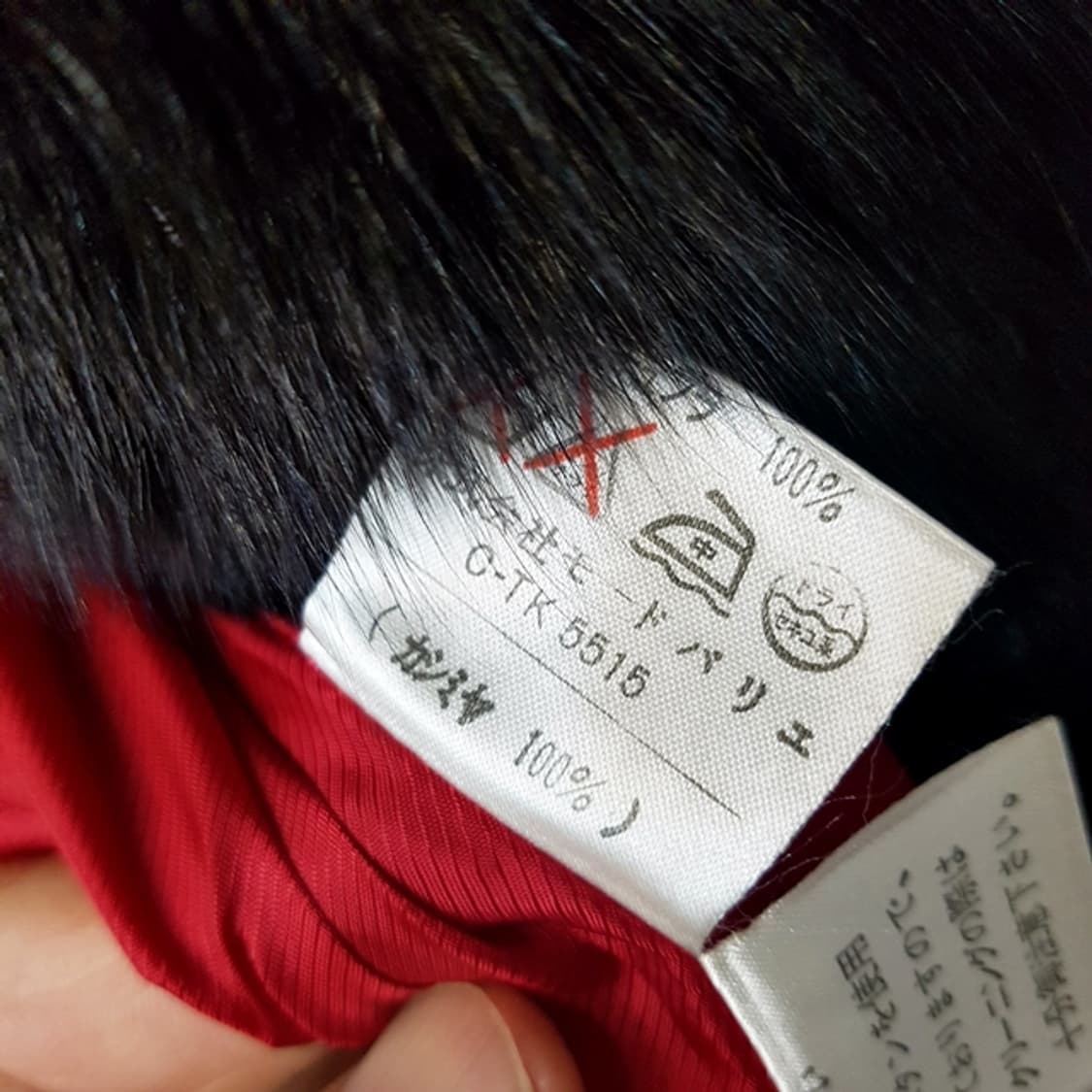 Cremona 캐시미어 100% 코트 레드 상품이미지4