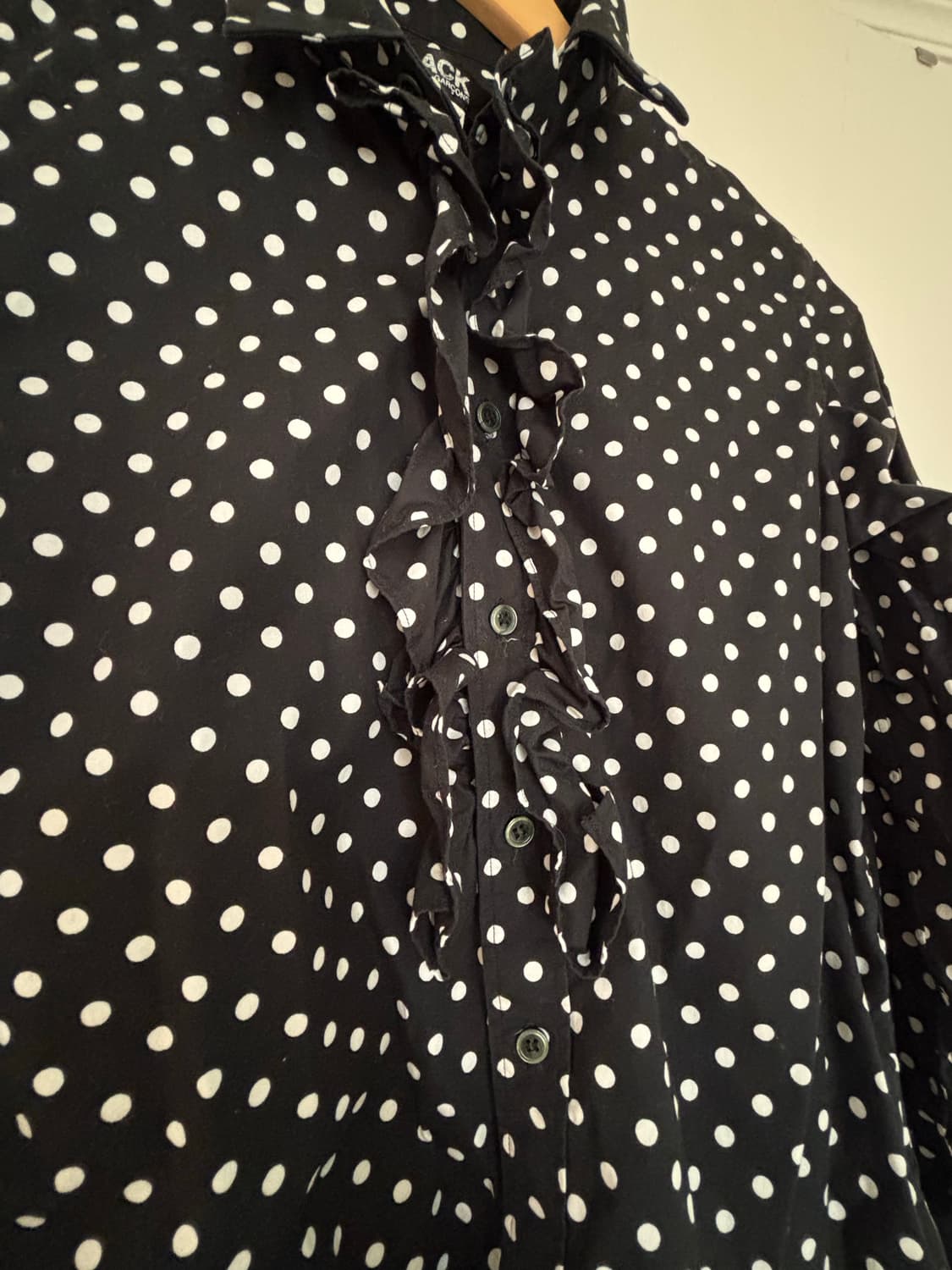 꼼데가르송 도트셔츠 상품이미지5